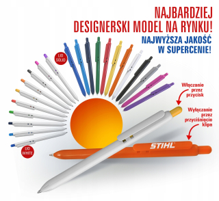 Pero s logom tlačou 500 ks.