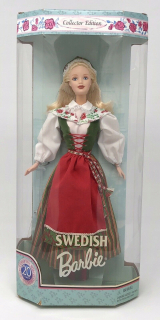 Dolls of the World 'Swedish 1999 Mattel Nrfb