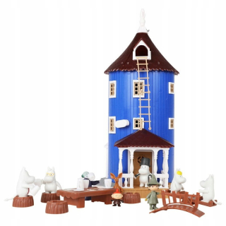 Moomin House Veľký + figuríny a nábytok