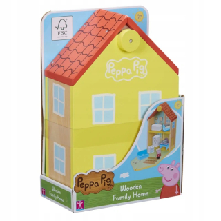 Drevený dom rodiny Peppa Pig