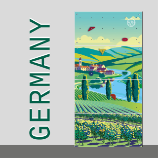 Domá lezenie stena 120x240 cm Nemecko