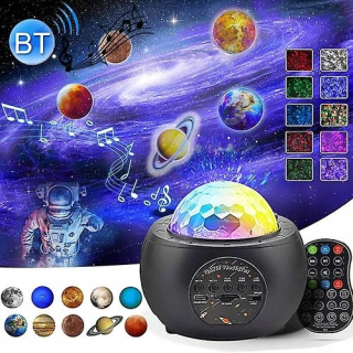 DQ-M3 LED rotujúca hviezdna obloha Light Bluetooth