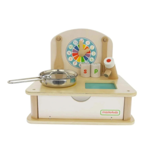 Drevené mini sporák pre deti Masterkidz +