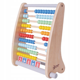 Drevené abacus s CL matematickými aktivitami