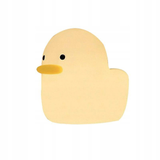 Kačica LED Silikone Night Light Deti nočná posteľ