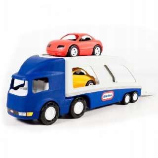 Veľký semi -trailer, odťahový vozík na prepravu automobilov