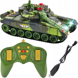 Veľké diaľkové ovládanie vojnovej nádrže 9993 Battle
