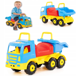 Big Ride Puser Tipper Car Wader Polesie XL