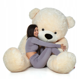 Big Teddy Bear 200 cm tri farby maskot
