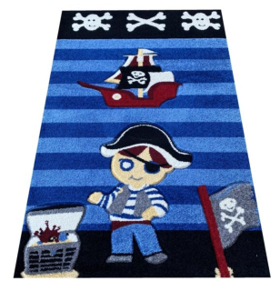 Amigo Blue Pirate Rug 100x150