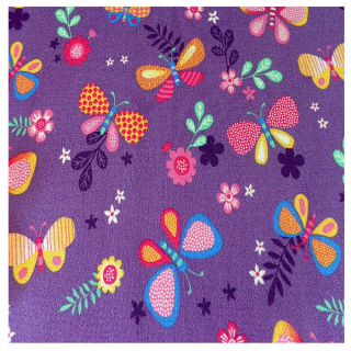 Purple Detské detské koberec Papillon 400x300 cm