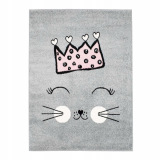 Detské koberce Bubble Kids 1331 Gray - 140 x 200
