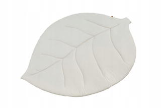 Koberec Modern Leaf Mat pre hru béžový krém