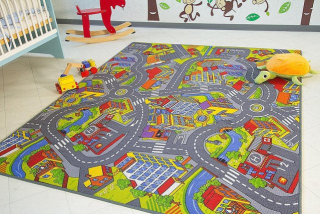 Koberec Mat 500x500 Road Street pre deti