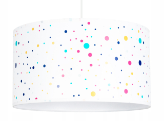 Detské zavesené stropné lampa Farebné bodky
