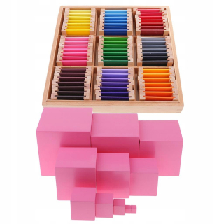 Detský stavebný blok ružová veža +