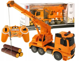 Construction Crane RC diaľkový nákladný automobil