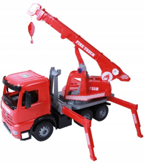 Hasičská brigáda žeriav 70 cm voľný v kartóne