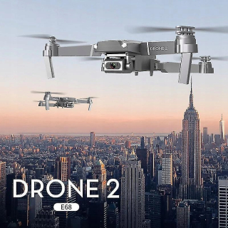 E68 HD DRON WIGHT -ANGE 4K WIFI FPV DRON