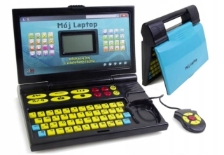 Vzdelávací notebook pre deti 50 programov hovorí PL