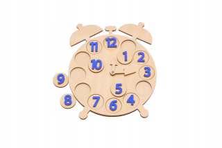 Vzdelávacie hodiny - puzzle - manipulatívne hodiny