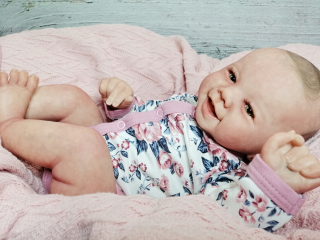 Emma, Reborn Doll, Baby, Baby, 53 cm