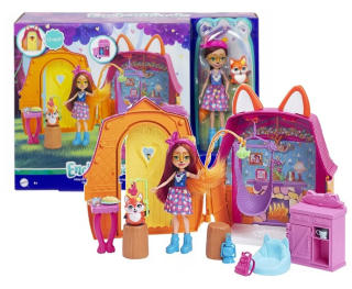 Bábika Enchantimals - Enchantimals Little House of Liska + Felicity Fox Doll