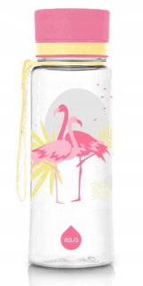 Fľaša na fľašu fľaše Eco Eco Juice 600 ml Flamingos