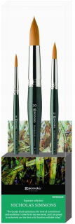 Escoda Busters pre akvarely Nicholas Simmons 3 PCS.