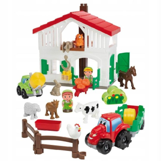 Ecoiffier Abrick Farm Set s príslušenstvom