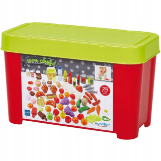 Ecoiffier Food Set 75 kusov