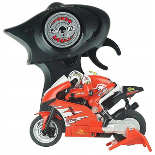Elektrický Mini RC rádiový riadiaci motocykel.