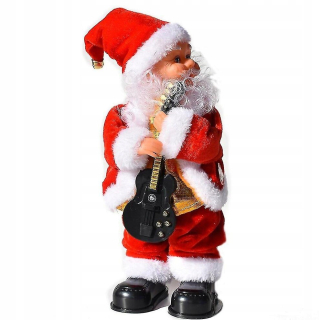 Elektrický Santa Claus na vianočné ozdoby a
