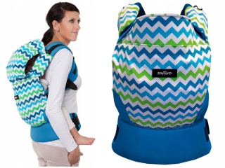 Ergonomický nosič + čiapka N22 WOMAR ZAFFIRO