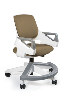 Ergonomické detské kreslo jedinečné Rookee Taupe