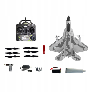 F22 Jet Fighter 4-kanálový pilot pre dospelých