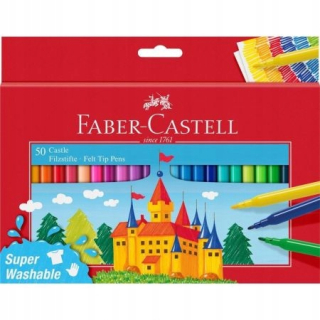 FABER Castell Markers Markers 50 farieb