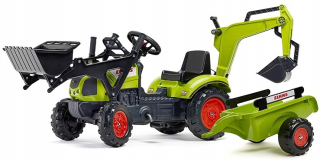 Falk Tractor pre Claas Pedals 2 Tiery Tasiler Trailer