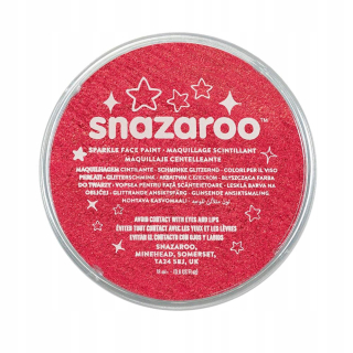 Farová farba lesklý červený 18 ml Snazaroo
