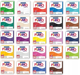 Fimo Soft Free Hmotness Set 24 Kol