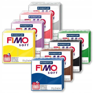 Fimo Soft Plastic Mass Set 8 Kols