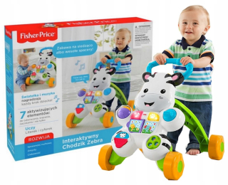 Fisher Price Interactive Zebra Walker DPL53