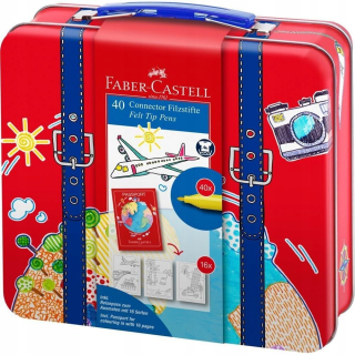 Plstený kufrový kufr 40ks Faber Castell