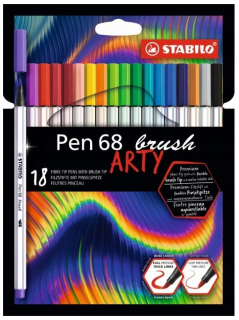 PERO 68 ŠTETEC ARTY 18 FARIEB STABILO