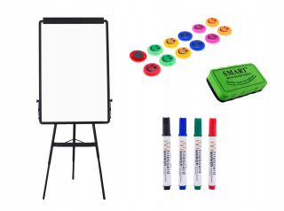FLIPCHART magnetická tabuľa 60x90 90x60 + stojan