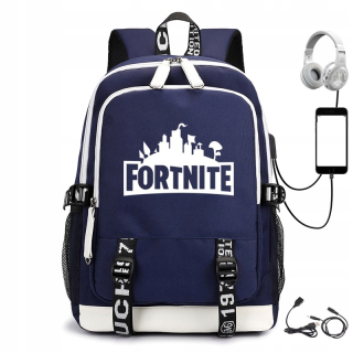BATOH FORTNITE TORNISTER ŠKOLA MLÁDEŽE USB