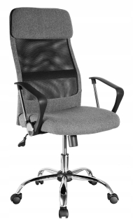 Qzy-2502 Office otočná stolička šedá