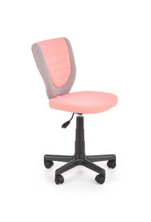 Toby Armchair+ružová halmarová membránová tkanina
