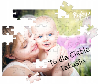 Foto-puzzle veľké A3 vaše fotografie Sprievodné texty