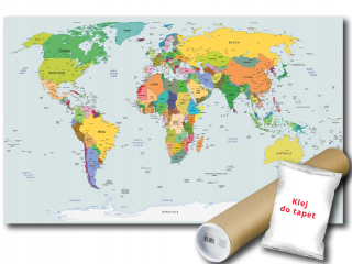 Nástenná mapa World 15a F2xl 312x219 F2644